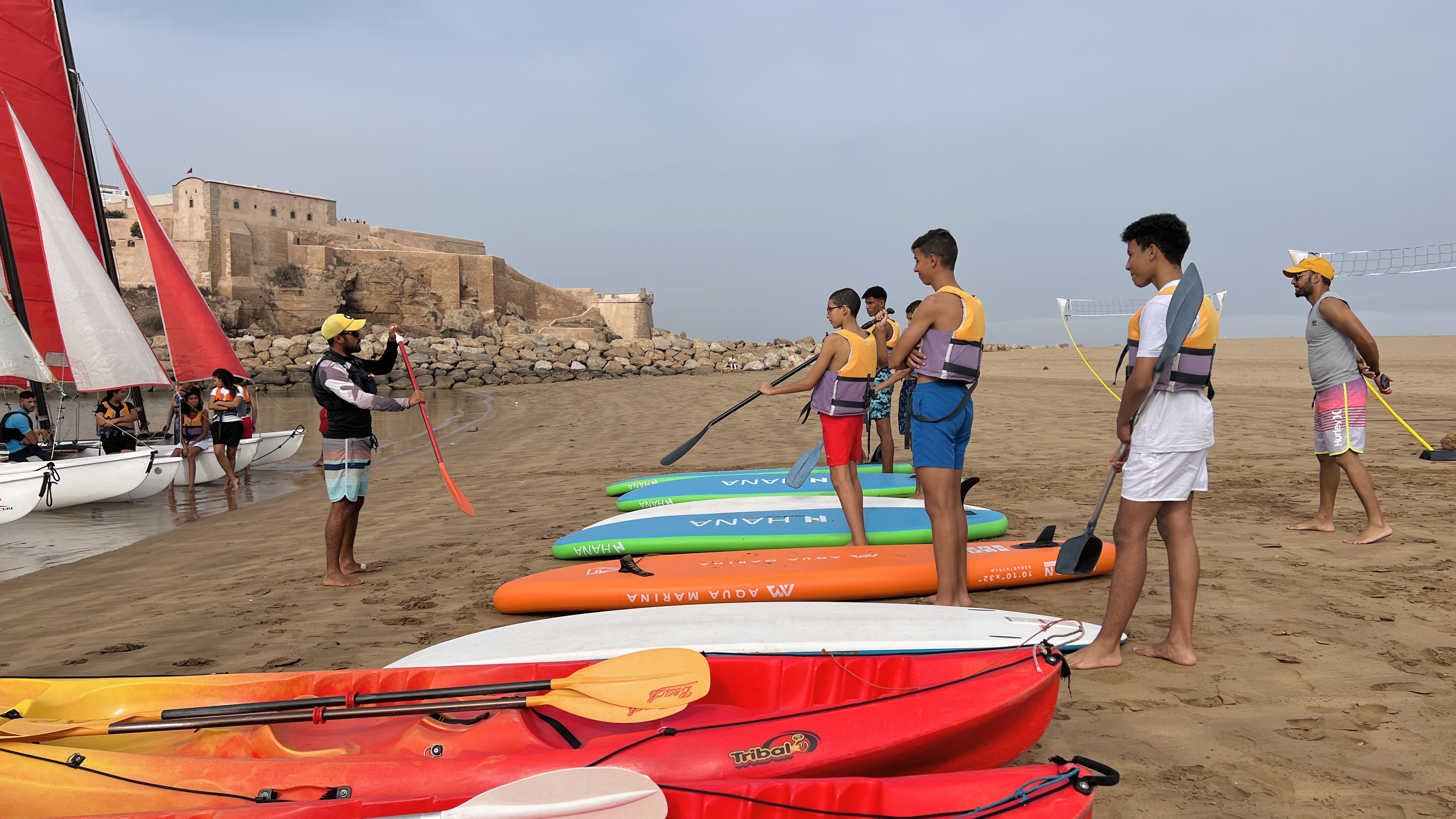 Match de football scolaire